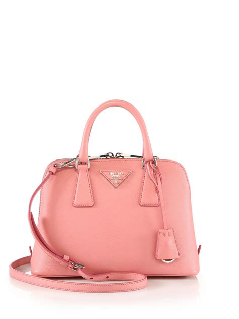 prada pink saffiano leather handbag|Prada saffiano shoulder bag review.